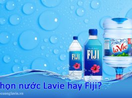 Chọn nước Lavie hay Fiji