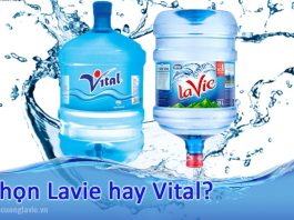 Chọn nước Lavie hay Vital